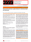 Cover page: Intracerebroventricular opiate infusion for refractory head and facial pain.