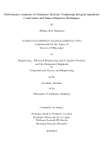 Cover page: Performance Analysis of Nonlinear Systems Combining Integral Quadratic Constraints and Sum-of-Squares Techniques