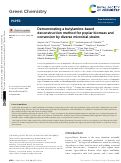 Cover page of Demonstrating a butylamine-based deconstruction method for poplar biomass and conversion by diverse microbial strains