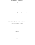 Cover page: Multi-Modal Robotic Learning, Reasoning and Planning