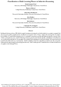 Cover page: Classification of Rule Learning Phases in Inductive Reasoning