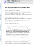 Cover page: Phase 1 study of anti-CD47 monoclonal antibody CC-90002 in patients with relapsed/refractory acute myeloid leukemia and high-risk myelodysplastic syndromes