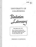 Cover page: High Voltage Pulse Transformer Designs at University of California Radiation Labaoratory