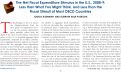 Cover page: The Net Fiscal Expenditure Stimulus in the U.S., 2008-9: Less than What You Might Think, and Less than the Fiscal Stimuli of Most OECD Countries