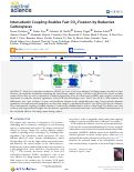 Cover page: Intersubunit Coupling Enables Fast CO2‑Fixation by Reductive Carboxylases