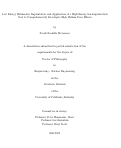 Cover page: Low Energy Helium Ion Implantation and Application of a High Energy Ion Implantation Tool to Comprehensively Investigate the High Helium Dose Effects