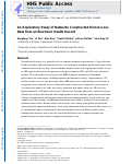 Cover page: An exploratory study of networks constructed using access data from an electronic health record