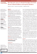 Cover page: Banning open carry of unloaded handguns decreases firearm-related fatalities and hospital utilization