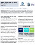 Cover page of Whole Person Care-Los Angeles Residential and Bridging Care Program Decreased Acute Care Use and Increased Primary Care Use for Patients with Serious Mental Illness