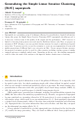 Cover page: Generalizing the Simple Linear Iterative Clustering (SLIC) superpixels