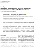 Cover page: Disseminated Endometriosis and Low-Grade Endometrioid Stromal Sarcoma in a Patient with a History of Uterine Morcellation for Adenomyosis.