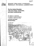 Cover page: The First Infrared Beamline at the ALS: Design, Construction, and Initial Commissioning