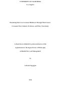 Cover page: Examining Direct-to-Consumer Healthcare Through Three Lenses: Consumer Trust, Industry Evolution, and Policy Uncertainty