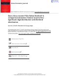 Cover page: Does china income FSDs follow Benford? A comparison between Chinese income first significant digit distribution with Benford distribution