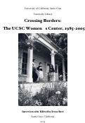 Cover page: Crossing Borders: The UCSC Women's Center, 1985-2005
