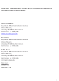 Cover page: Shared vision, shared vulnerability: A content analysis of corporate social responsibility information on tobacco industry websites