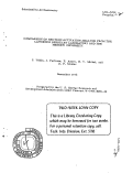 Cover page: COMPARISON OF NEUTRON ACTIVATION ANALYSIS FROM THE LAWRENCE BERKELEY LABORATORY AND THE HEBREW UNIVERSITY