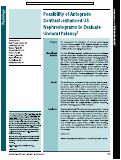 Cover page: Feasibility of Antegrade Contrast-enhanced US Nephrostograms to Evaluate Ureteral Patency.