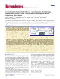 Cover page: Correlations between Salt-Induced Crystallization, Morphology, Segmental Dynamics, and Conductivity in Amorphous Block Copolymer Electrolytes