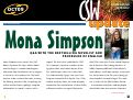 Cover page: Mona Simpson: Q&amp;A with the Bestselling Novelist and Professor of English