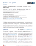 Cover page: Age- and Pregnancy-Associated DNA Methylation Changes in Mammary Epithelial Cells