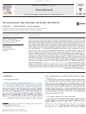 Cover page: Two mechanisms that determine the Barber-Pole Illusion