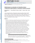 Cover page: Methodological considerations for linked blood donor‐component‐recipient analyses in transfusion medicine research