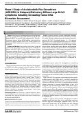 Cover page: Phase I Study of Acalabrutinib Plus Danvatirsen (AZD9150) in Relapsed/Refractory Diffuse Large B-Cell Lymphoma Including Circulating Tumor DNA Biomarker Assessment.