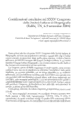 Cover page: Considerazioni conclusive sul XXXV Congresso della Società Italiana di Biogeografia (Rabbi, TN, 6-9 settembre 2004)