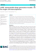 Cover page: siVAE: interpretable deep generative models for single-cell transcriptomes