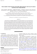 Cover page: Stratocumulus Cloud Clearings and Notable Thermodynamic and Aerosol Contrasts across the Clear–Cloudy Interface