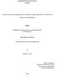 Cover page: Characterization of Aeroengine Lean Direct Injector Concept Adapted for Low NOx Power Generation Using Hydrogen