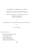 Cover page: Adaptive observation with vehicle dynamics