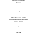 Cover page: Adsorption of Carbon, Silicon, and Germanium Adatoms on Graphene Sheet