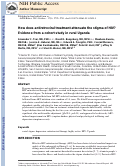 Cover page: How Does Antiretroviral Treatment Attenuate the Stigma of HIV? Evidence from a Cohort Study in Rural Uganda