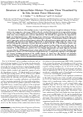 Cover page: Structure of Intracellular Mature Vaccinia Virus Visualized by In Situ Atomic Force Microscopy