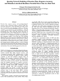 Cover page: Queuing Network Modeling of Reaction Time, Response Accuracy, and Stimulus-Lateralized Readiness Potential Onset Time in a Dual Task