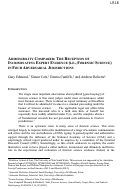 Cover page: Admissibility Compared: The Reception of Incriminating Expert Evidence (i.e., Forensic Science) in Four Adversarial Jurisdictions