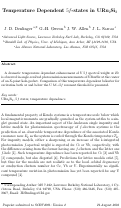 Cover page: Temperature dependent 5f-states in URu2Si2