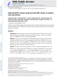 Cover page: Itemized NIHSS subsets predict positive MRI strokes in patients with mild deficits.