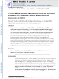 Cover page: Additive Effects of Parent Adherence on Social and Behavioral Outcomes of a Collaborative School–Home Behavioral Intervention for ADHD