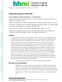 Cover page: Taking the measure of MicroED.