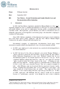 Cover page: New Mexico – Sexual Orientation and Gender Identity Law and Documentation of Discrimination