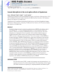 Cover page: Sexual dimorphism in the nociceptive effects of hyaluronan.