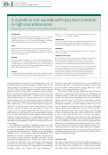 Cover page: IL-6 predicts non-suicidal self-injury over 3 months in high-risk adolescents.