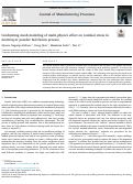 Cover page: Conforming mesh modeling of multi-physics effect on residual stress in multi-layer powder bed fusion process