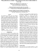 Cover page: “This problem has no solution”: when closing one of two doors results in failure to
access any.