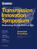 Cover page: Transmission Innovation Symposium: Modernizing the U.S. Electrical Grid