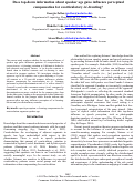 Cover page: Does top-down information about speaker age guise influence perceptualcompensation for coarticulatory /u/-fronting?