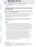 Cover page: Potentially addictive properties of sugar-sweetened beverages among adolescents.